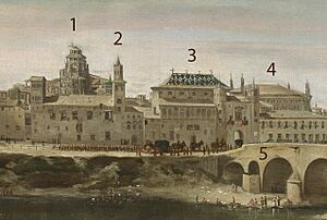 Archivo:Detalle vista de Zaragoza (JB del Mazo)-num