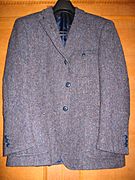 Donegal tweed norfolk jacket