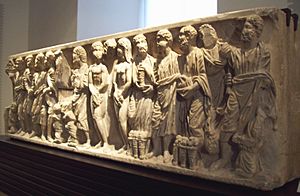 Archivo:Early Christian sarcophagus from San Justo (M.A.N. 50310) 02