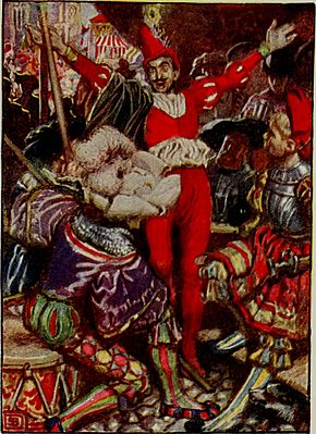 Archivo:Faust - 'While old Mammon leads the ball', by Byam Shaw