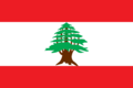 Flag of Lebanon (1943-1990)