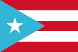 Flag of Puerto Rico (1895-1952)