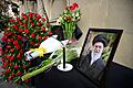 Ilham Aliyev visited Iranian Embassy in Azerbaijan to offer condolences 5
