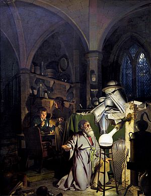 Archivo:Joseph Wright of Derby The Alchemist