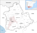 Karte Gemeinde Castilleja de la Cuesta 2022