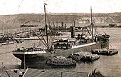 Archivo:Le Vesper en 1898 à Oran naufragé le 2 novembre 1903