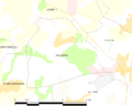 Map commune FR insee code 22003