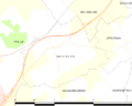 Map commune FR insee code 62867