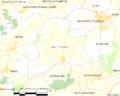 Map commune FR insee code 72012