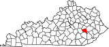 Map of Kentucky highlighting Owsley County.svg