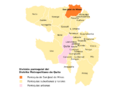 Mapa Parroquia San Jose de Minas (Quito)