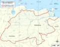 Orinoco drainage basin map (plain)-es