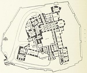 Archivo:Plan of Raby Castle (1897)