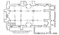 Planta de la Iglesia Parroquial de Santiago Apóstol de Valdepeñas de Jaén, ss. XVI-XVII