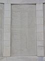 Plaque n°4 du Tyne Cot Cemetery de Zonnebeke avec William Hope Hodgson