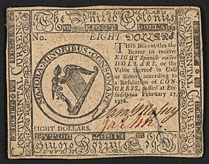 Archivo:Recto The United Colonies 8 dollars 1776 urn-3 HBS.Baker.AC 1083732