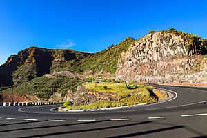 Archivo:Road GM-1 curve in Valle Gran Rey on La Gomera, Spain (48293857022)