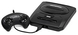 Model 2 Sega Genesis w/ controller