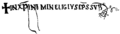 Signature de St Eloy Eligius