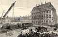 Souvenirs de la Commune de Paris, renversement de la colonne Vendôme, 1871