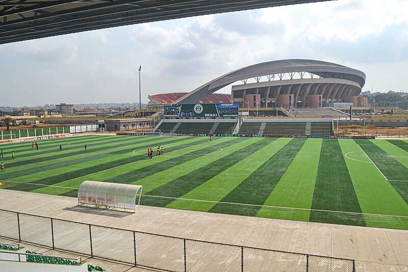 Stade Petit Sory vue des trubune