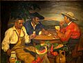 The Card Players (Les Joueurs) by Mary Cameron, c. 1907