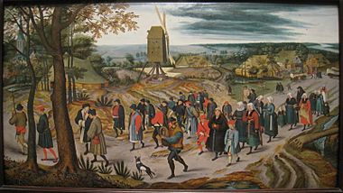 Archivo:The Marriage Procession, 1623, by Pieter Brueghel the Younger (1564-1637) - IMG 7406
