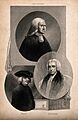 Three churchmen; John Wesley, William Paley, and Beilby Port Wellcome V0006791