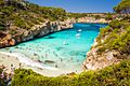 View of the bay at Calo des Moro, Mallorca (Spain) (23899506181)