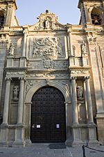 Úbeda-Puerta de la Iglesia Santa Maria de los Reales Alcazares.20110918