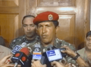 Archivo:1992 Venezuelan coup Chavez tv