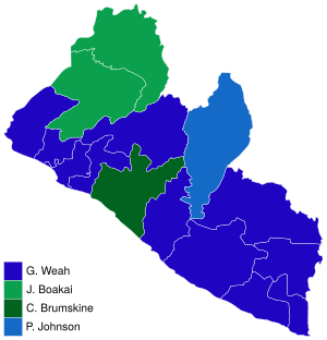 Elecciones generales de Liberia de 2017