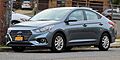 2019 Hyundai Accent 1.6L, front 10.8.19
