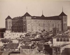 Archivo:Alcázar de Toledo (ca 1866), Casiano Alguacil (cropped)