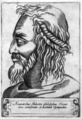 Anaxarchus Abderites - Illustrium philosophorum et sapientum effigies ab eorum numistatibus extractae