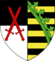 Archivo:Arch-Marshal of the Holy Roman Empire impaling Duchy of Saxony