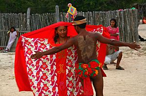Archivo:Baile de cortejo Wayuu