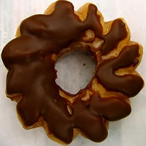 Archivo:Chocolate cruller doughnut