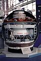 Cut-away model of a Soviet Venera 12 lander