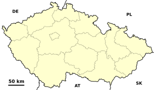 Czech Republic - blank map