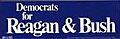 Democrats for Reagan & Bush