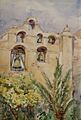 Eva Scott Fényes - The Belfry and Bells of Mission San Gabriel Arcangel, 1902