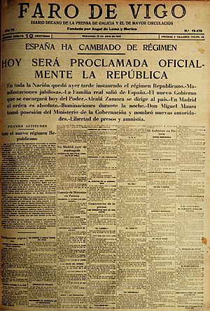 Archivo:Faro de Vigo, 1931, 15 de abril