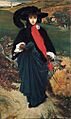 Frederic Leighton, ‘Portrait of May Sartoris’, c. 1860, Oil on canvas, Kimbell Art Museum