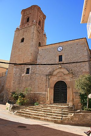 Archivo:Iglesia de la Asunción, Cubel, Zaragoza, España, 2015-09-17, JD 02