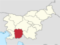 Inner Carniola-Karst Statistical Region in Slovenia