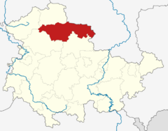 Location map KYF in Thuringia.svg