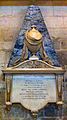 Memorial to Mary Clarke in Gloucester Cathedral