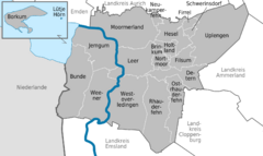 Municipalities in LER.svg