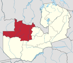 North-Western in Zambia.svg